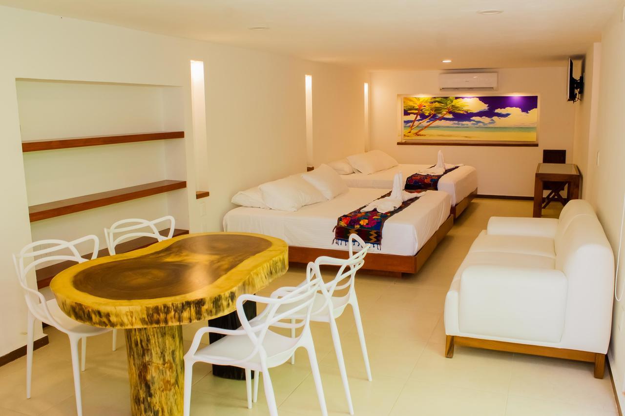 Casa Azul Maya Исла Мухерес Екстериор снимка
