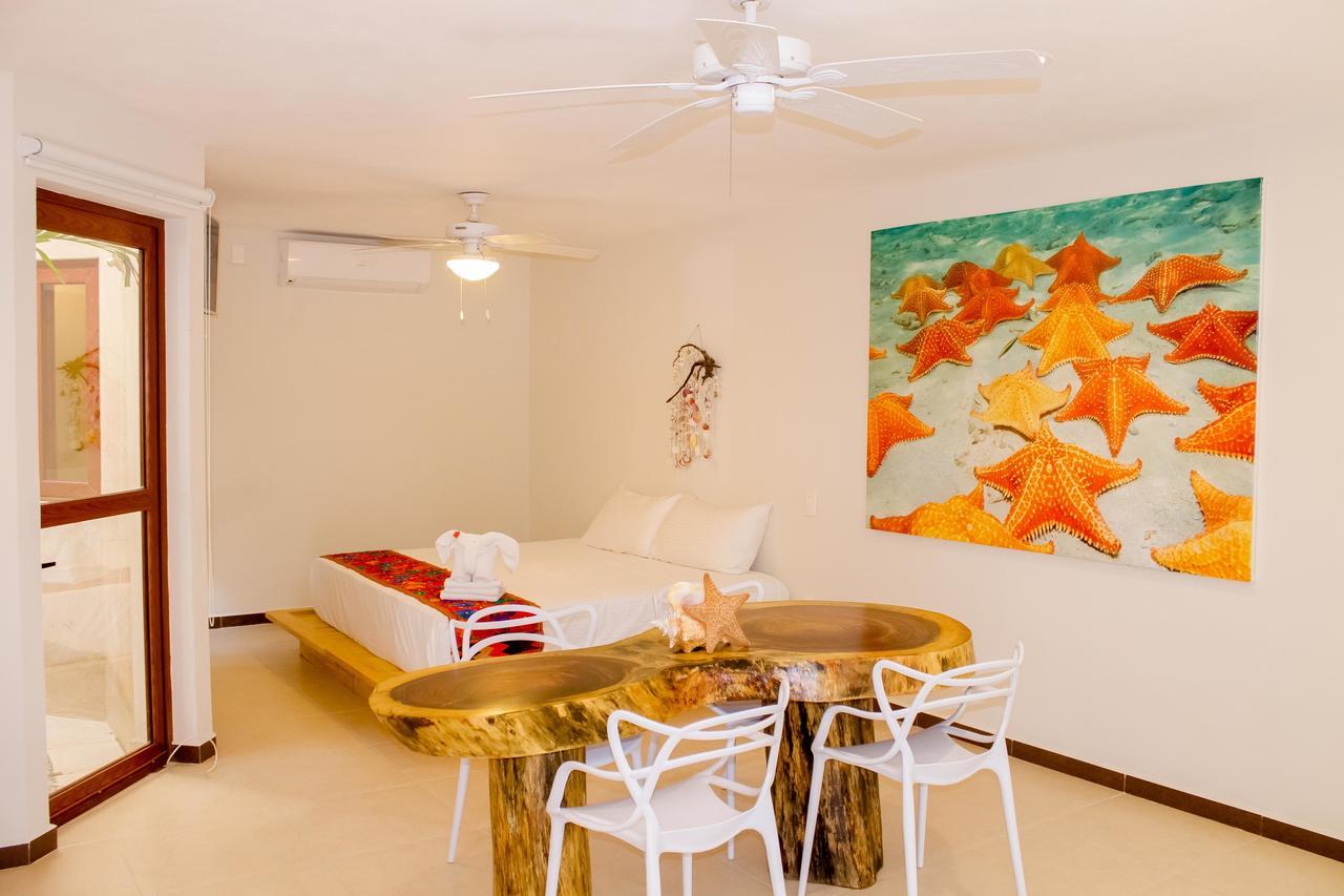 Casa Azul Maya Исла Мухерес Екстериор снимка