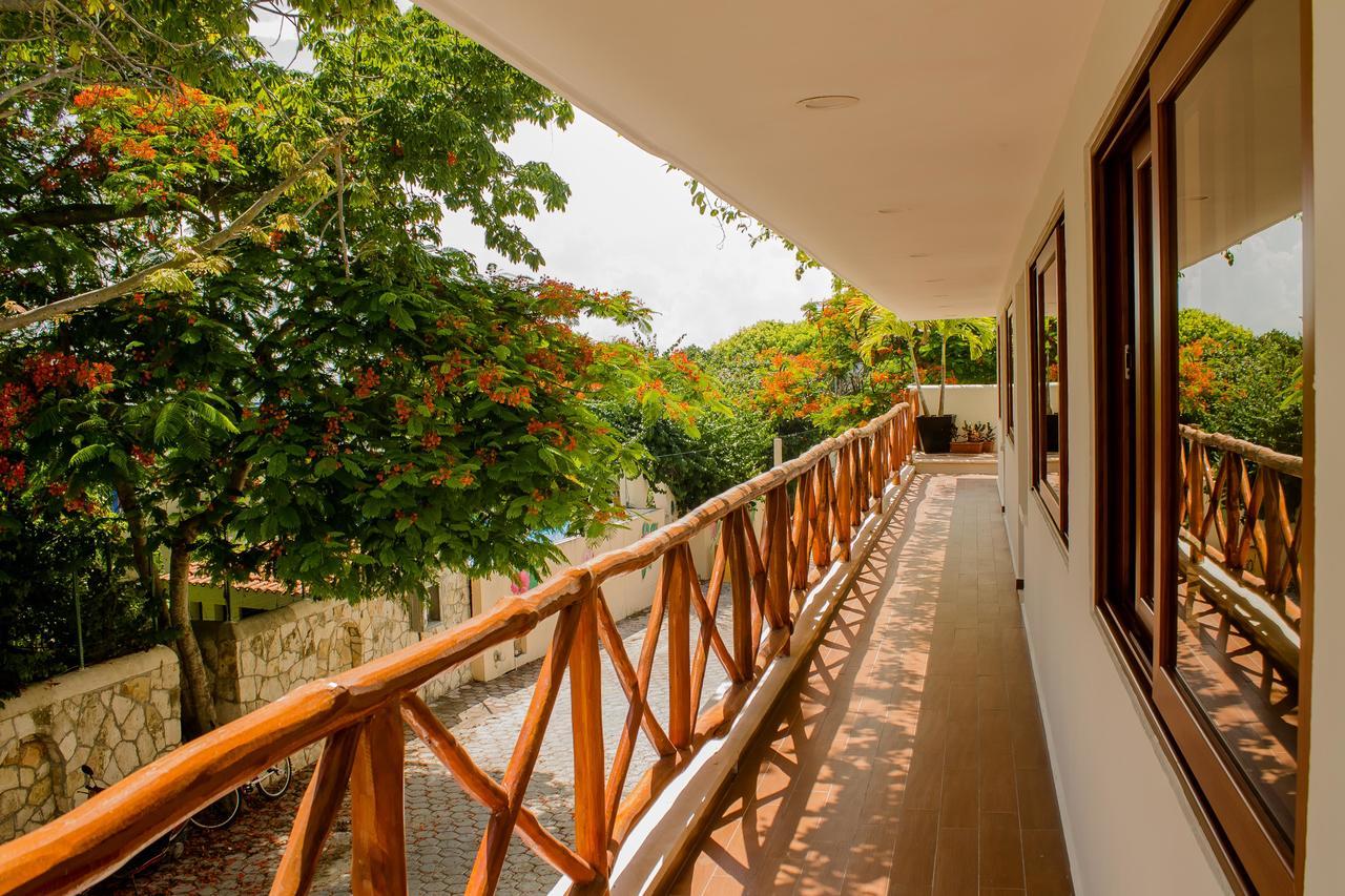Casa Azul Maya Исла Мухерес Екстериор снимка