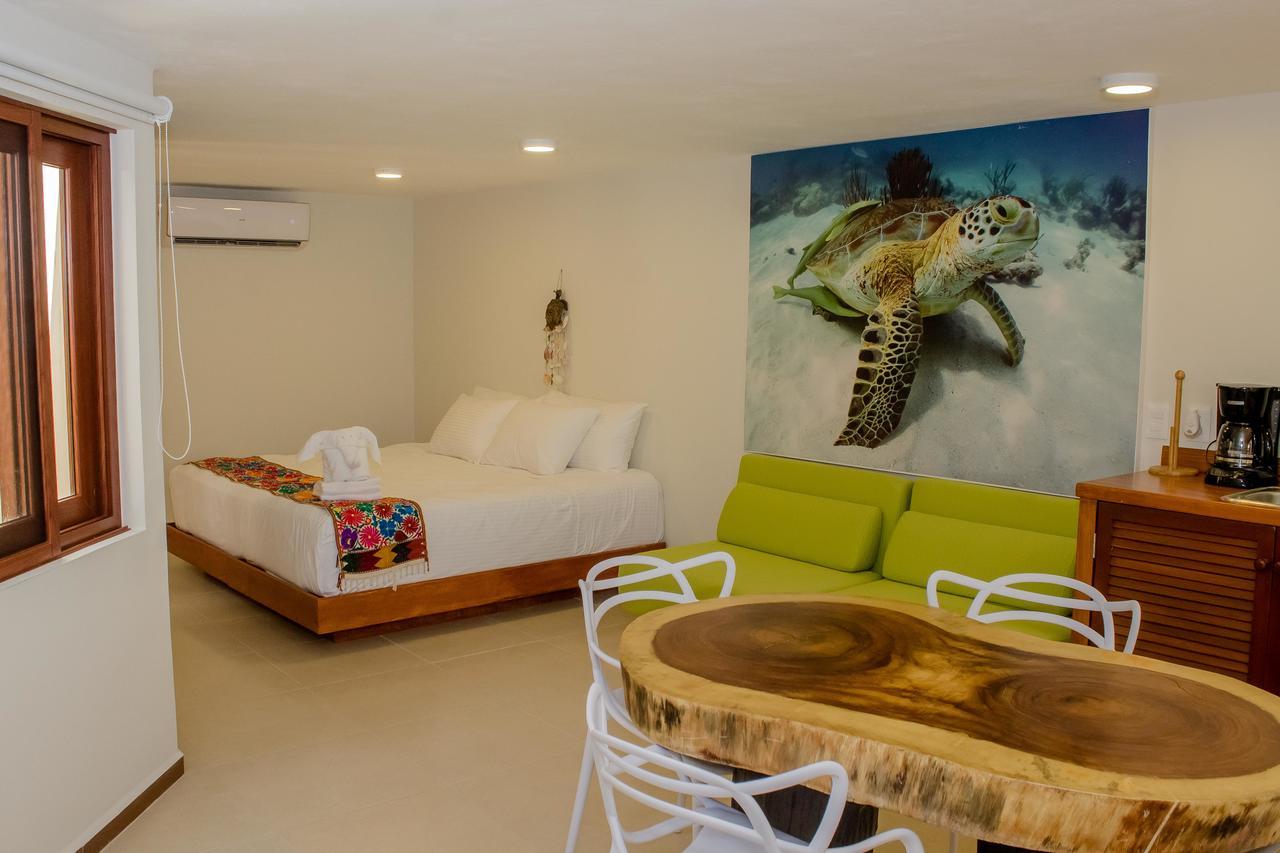 Casa Azul Maya Исла Мухерес Екстериор снимка